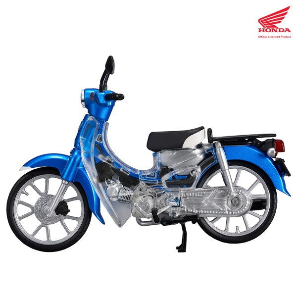 【予約安心出荷】[FIG] KAITANICS Honda スーパーカブ110 グリントウェーブブルーメタリック 組立品 フィギュア メガハウス(2026年12月)