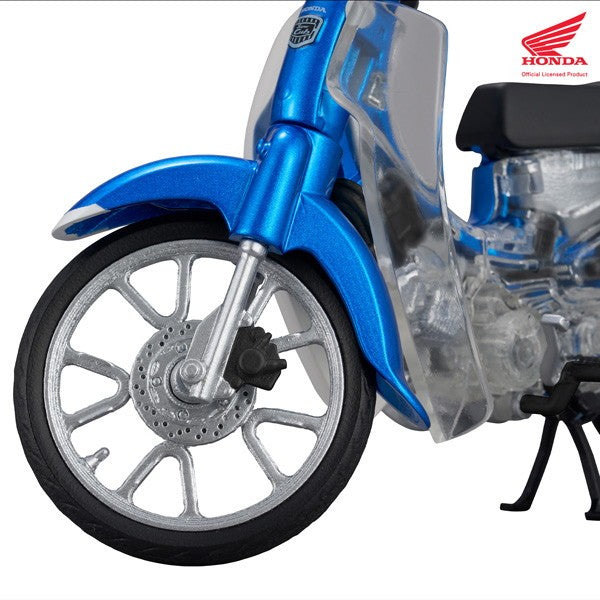 【予約安心出荷】[FIG] KAITANICS Honda スーパーカブ110 グリントウェーブブルーメタリック 組立品 フィギュア メガハウス(2026年12月)