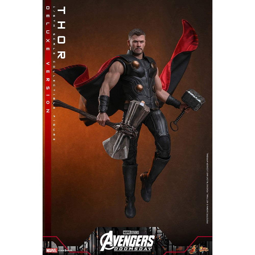 【予約安心出荷】[FIG] ムービー・マスターピース ソー（デラックス版） アベンジャーズ/ドゥームズデイ 1/6 完成品 可動フィギュア(MM#919) ホットトイズ(2027年12月)