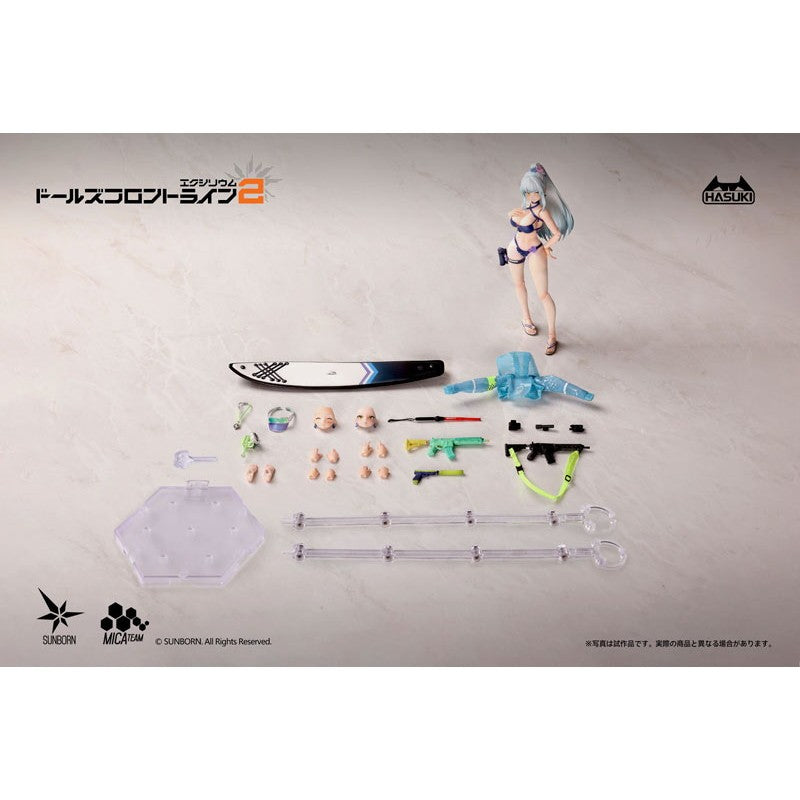 【予約安心出荷】[FIG] pocket art PA013 クルカイ 蒼き軌跡Ver. 通常版 ドールズフロントライン2:エクシリウム 1/12 完成品 アクションフィギュア HASUKI(ハスキ)(2027年5月)