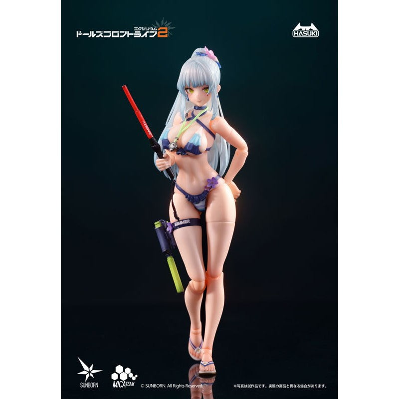 【予約安心出荷】[FIG] pocket art PA013 クルカイ 蒼き軌跡Ver. 豪華版 ドールズフロントライン2:エクシリウム 1/12 完成品 アクションフィギュア HASUKI(ハスキ)(2027年5月)
