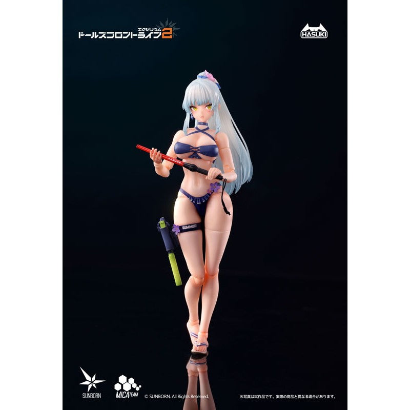 【予約安心出荷】[FIG] pocket art PA013 クルカイ 蒼き軌跡Ver. 豪華版 ドールズフロントライン2:エクシリウム 1/12 完成品 アクションフィギュア HASUKI(ハスキ)(2027年5月)