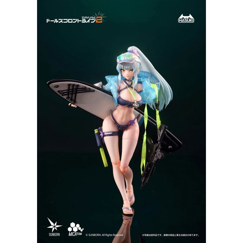 【予約安心出荷】[FIG] pocket art PA013 クルカイ 蒼き軌跡Ver. 豪華版 ドールズフロントライン2:エクシリウム 1/12 完成品 アクションフィギュア HASUKI(ハスキ)(2027年5月)