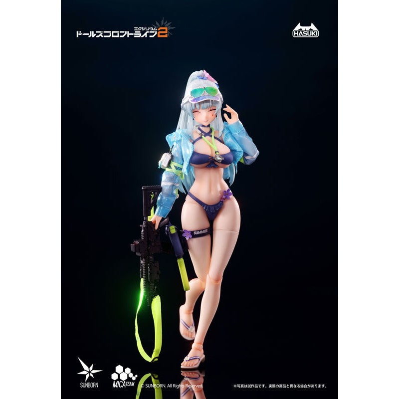 【予約安心出荷】[FIG] pocket art PA013 クルカイ 蒼き軌跡Ver. 豪華版 ドールズフロントライン2:エクシリウム 1/12 完成品 アクションフィギュア HASUKI(ハスキ)(2027年5月)