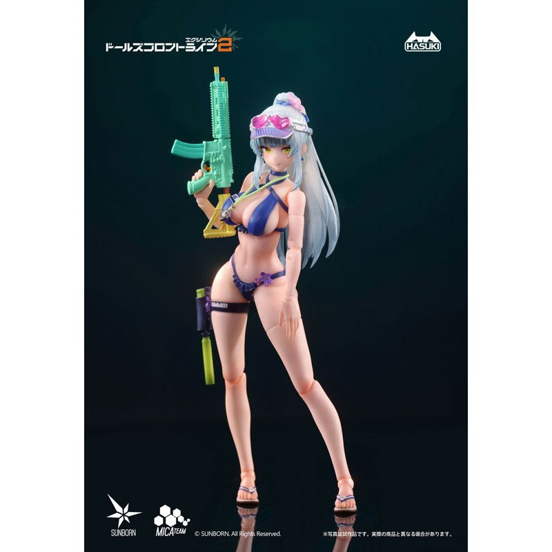 【予約安心出荷】[FIG] pocket art PA013 クルカイ 蒼き軌跡Ver. 豪華版 ドールズフロントライン2:エクシリウム 1/12 完成品 アクションフィギュア HASUKI(ハスキ)(2027年5月)