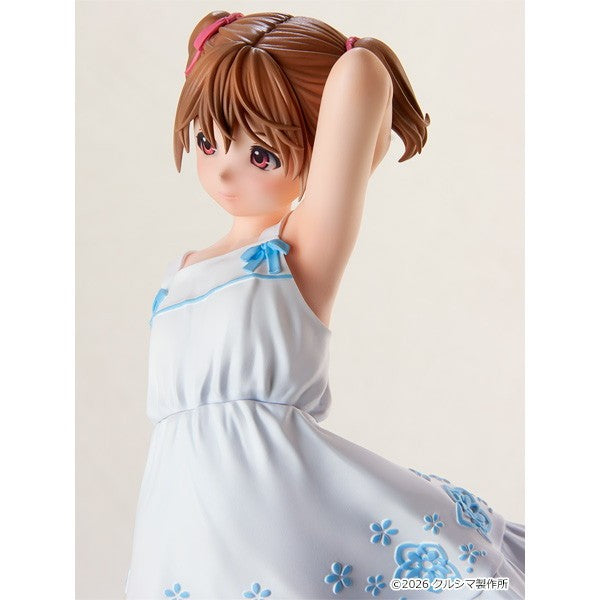 【予約安心出荷】[FIG] オリジナル やすみちゃんシリーズ No.256 すずみちゃん おでかけ日和 成形色アイボリー 1/6.5 レジンキャストキット フィギュア クルシマ製作所(2026年10月)