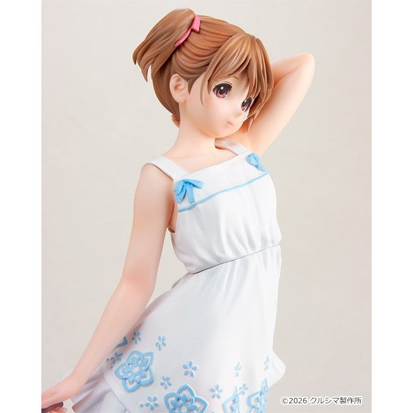 【予約安心出荷】[FIG] オリジナル やすみちゃんシリーズ No.256 すずみちゃん おでかけ日和 成形色アイボリー 1/6.5 レジンキャストキット フィギュア クルシマ製作所(2026年10月)