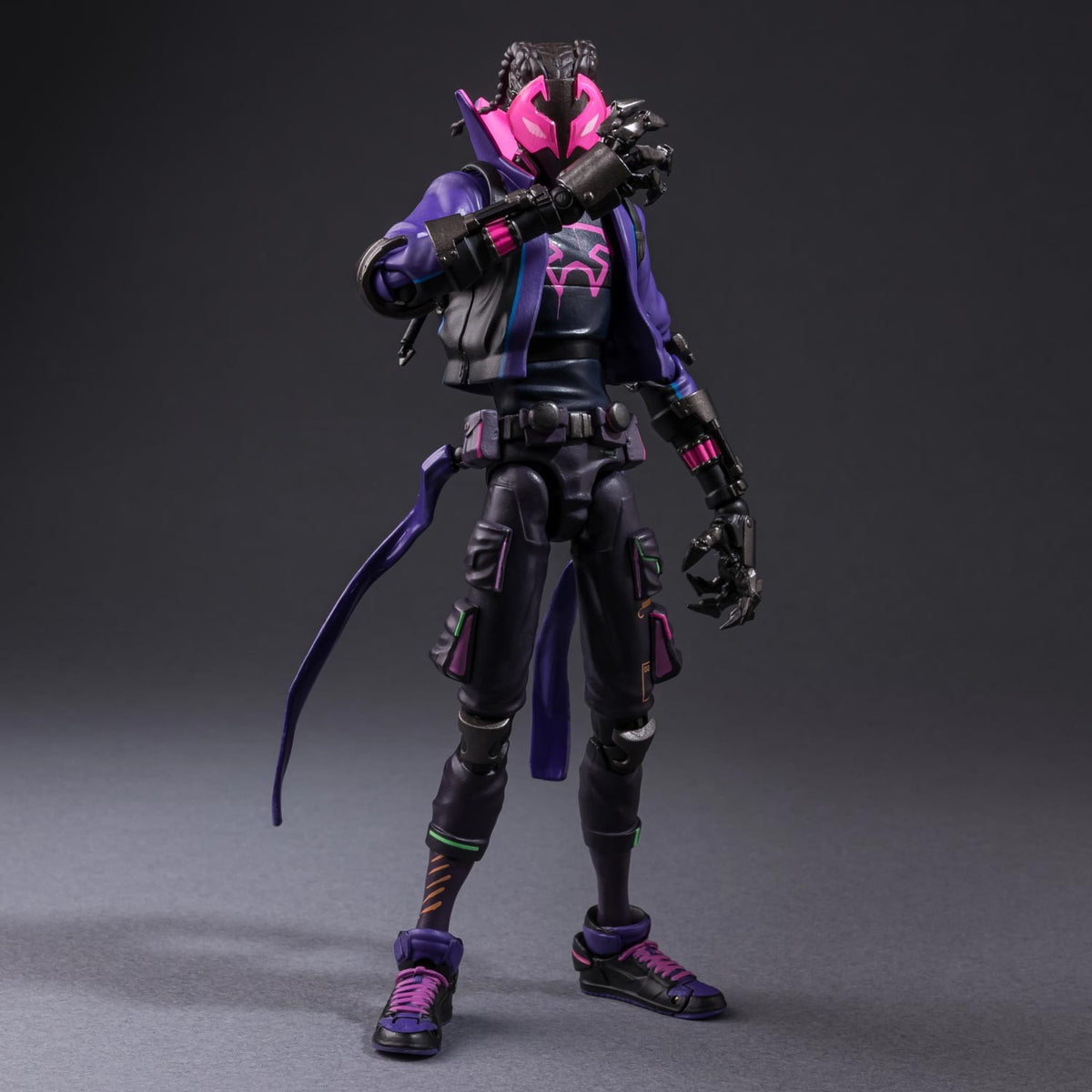【予約安心出荷】[FIG] SVアクション マイルス・G・モラレス スパイダーマン:アクロス・ザ・スパイダーバース 完成品 可動フィギュア 千値練(せんちねる)(2027年3月)