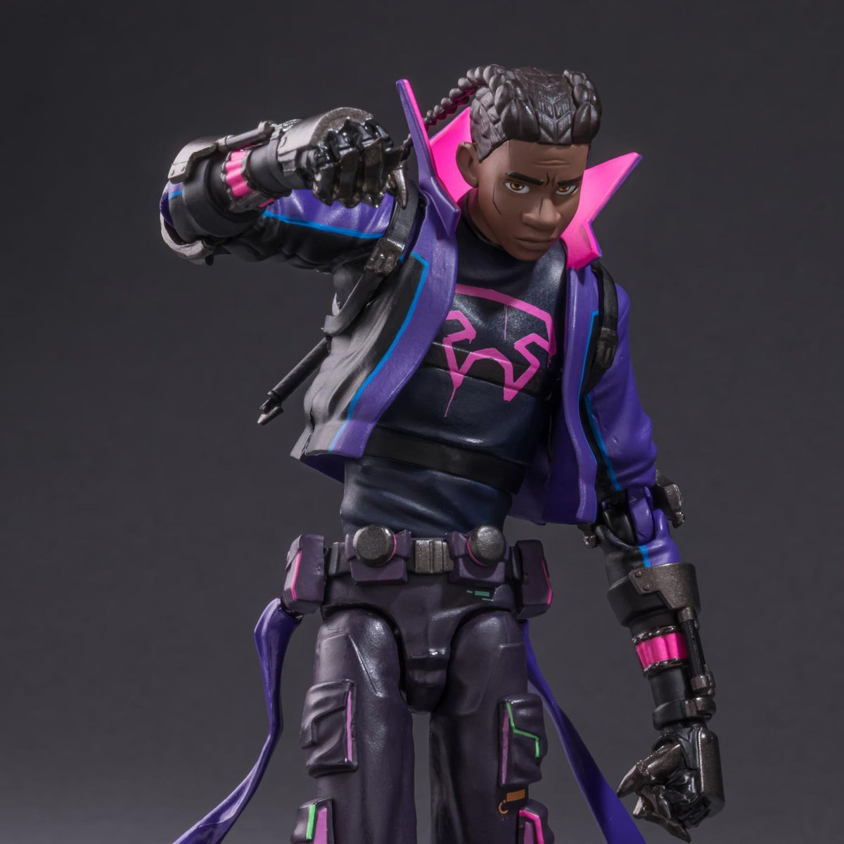 【予約安心出荷】[FIG] SVアクション マイルス・G・モラレス スパイダーマン:アクロス・ザ・スパイダーバース 完成品 可動フィギュア 千値練(せんちねる)(2027年3月)