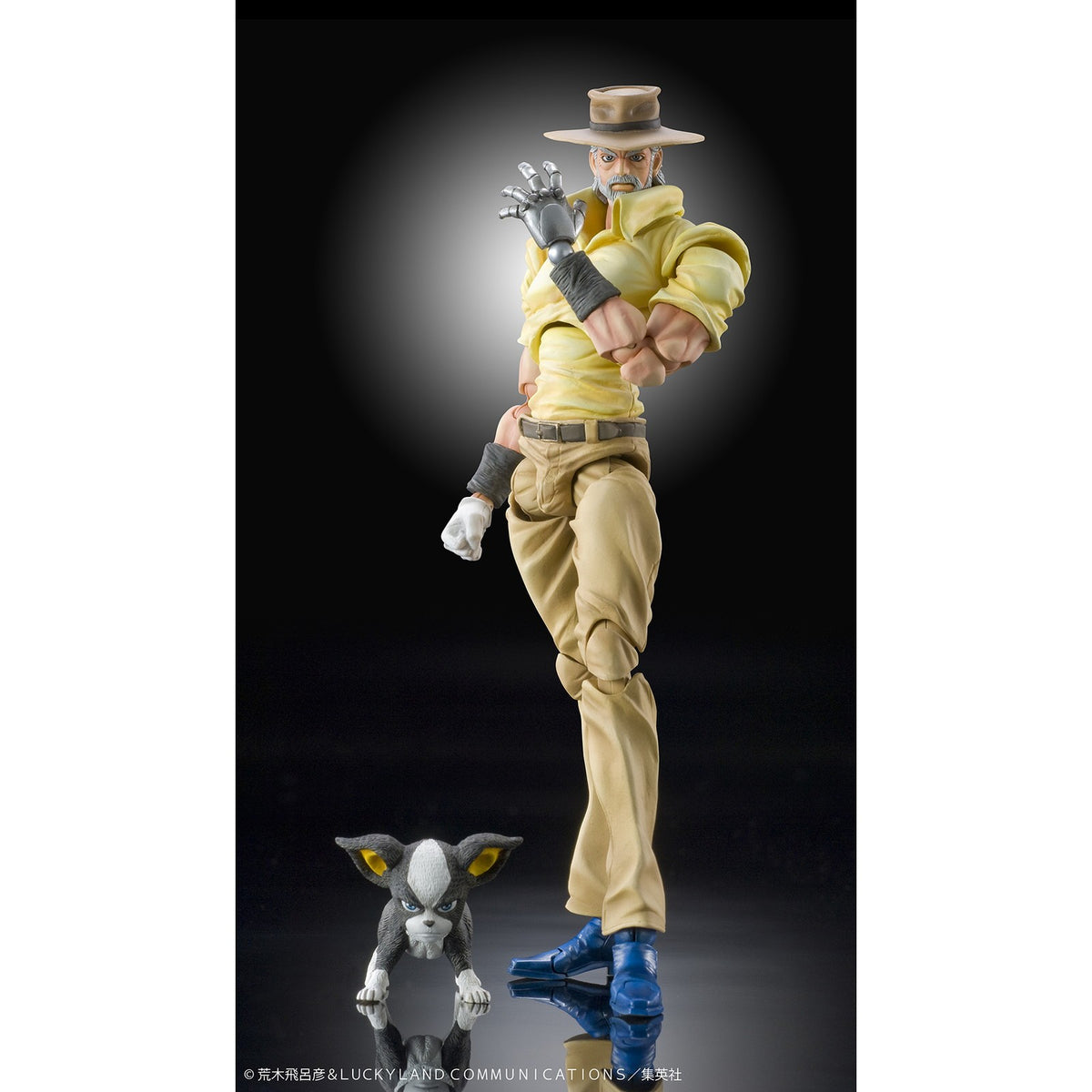 【予約安心出荷】[FIG] (再々販) 超像可動 ジョセフ・ジョースター&イギー ジョジョの奇妙な冒険 第3部 完成品 可動フィギュア メディコス・エンタテインメント(2027年5月)