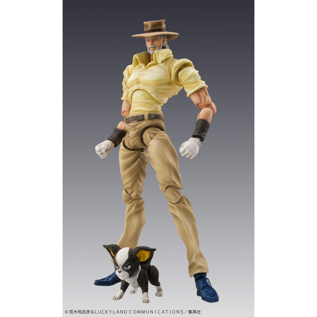 【予約安心出荷】[FIG] (再々販) 超像可動 ジョセフ・ジョースター&イギー ジョジョの奇妙な冒険 第3部 完成品 可動フィギュア メディコス・エンタテインメント(2027年5月)