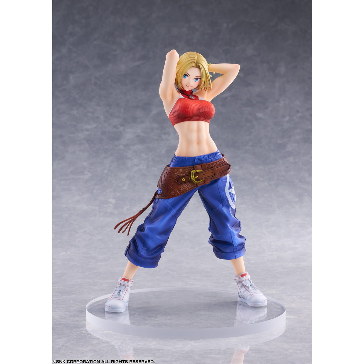 【予約安心出荷】[FIG] Fighting Girls Collection ブルー・マリー THE KING OF FIGHTERS XV(ザ・キング・オブ・ファイターズ フィフティーン/KOF15) 1/7 完成品 フィギュア GOLDENHEAD+(ゴールデンヘッドプラス)(2027年5月)