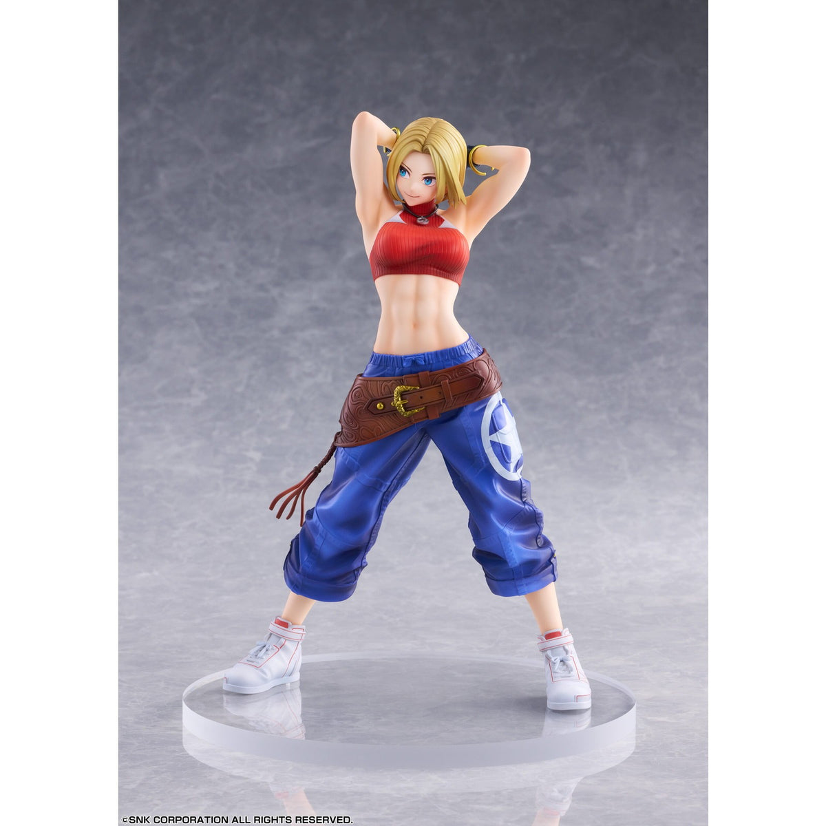 【予約安心出荷】[FIG] Fighting Girls Collection ブルー・マリー THE KING OF FIGHTERS XV(ザ・キング・オブ・ファイターズ フィフティーン/KOF15) 1/7 完成品 フィギュア GOLDENHEAD+(ゴールデンヘッドプラス)(2027年5月)