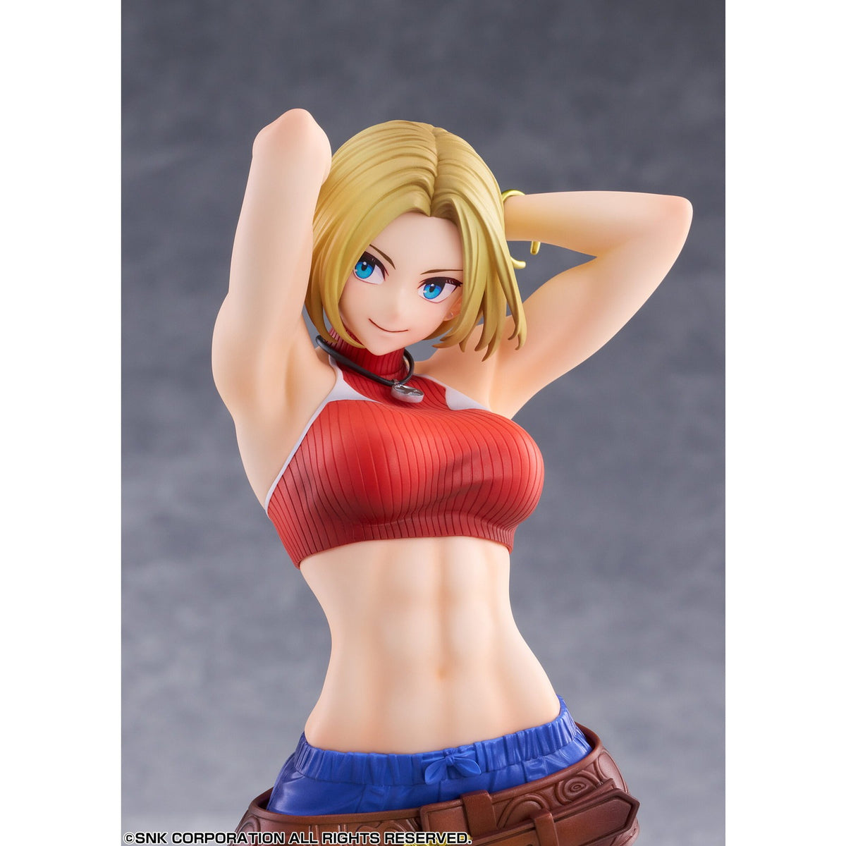 【予約安心出荷】[FIG] Fighting Girls Collection ブルー・マリー THE KING OF FIGHTERS XV(ザ・キング・オブ・ファイターズ フィフティーン/KOF15) 1/7 完成品 フィギュア GOLDENHEAD+(ゴールデンヘッドプラス)(2027年5月)