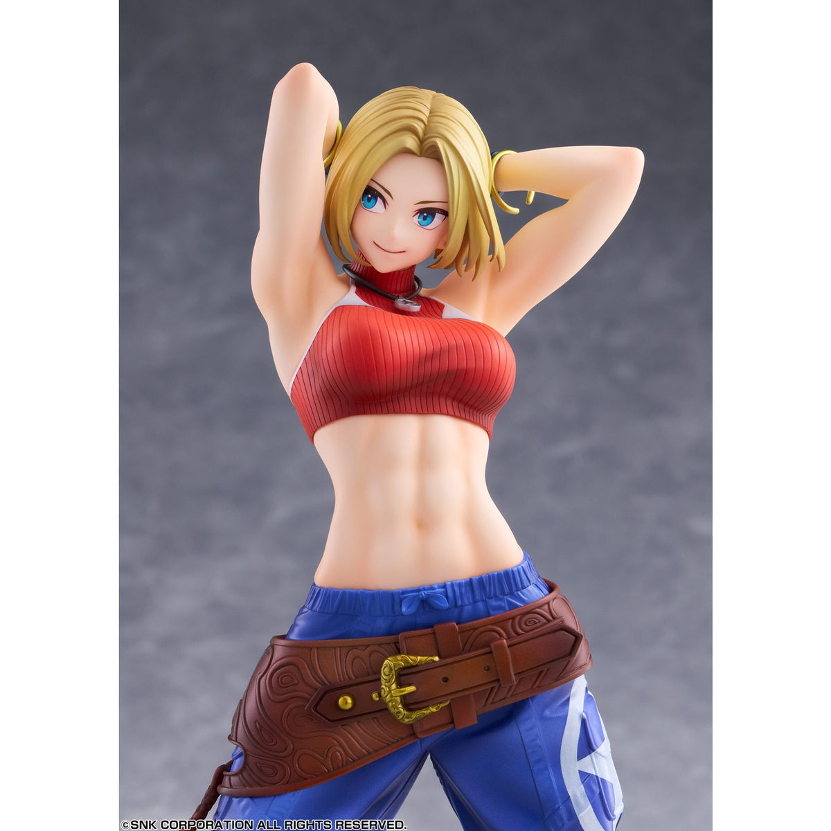 【予約安心出荷】[FIG] Fighting Girls Collection ブルー・マリー THE KING OF FIGHTERS XV(ザ・キング・オブ・ファイターズ フィフティーン/KOF15) 1/7 完成品 フィギュア GOLDENHEAD+(ゴールデンヘッドプラス)(2027年5月)
