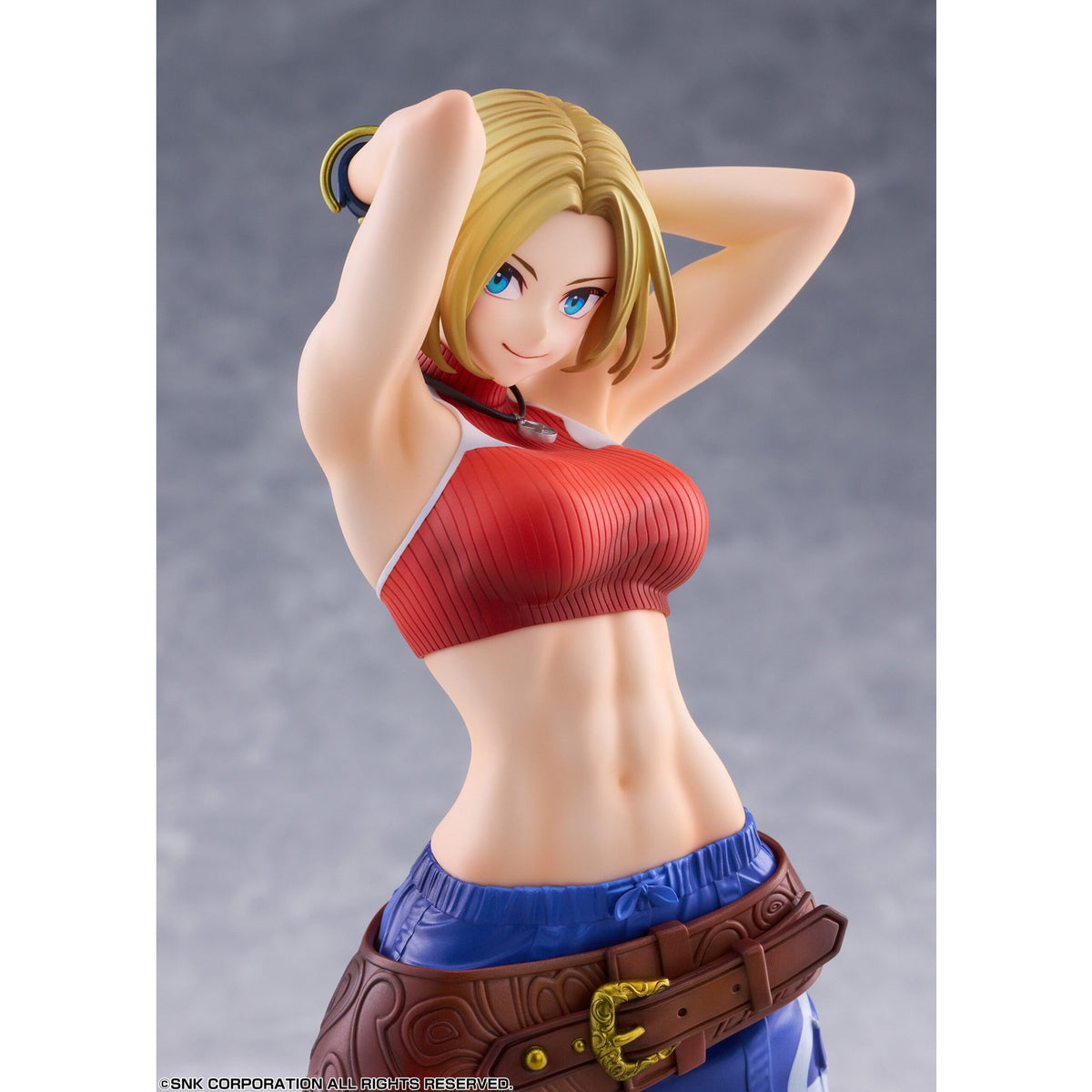 【予約安心出荷】[FIG] Fighting Girls Collection ブルー・マリー THE KING OF FIGHTERS XV(ザ・キング・オブ・ファイターズ フィフティーン/KOF15) 1/7 完成品 フィギュア GOLDENHEAD+(ゴールデンヘッドプラス)(2027年5月)