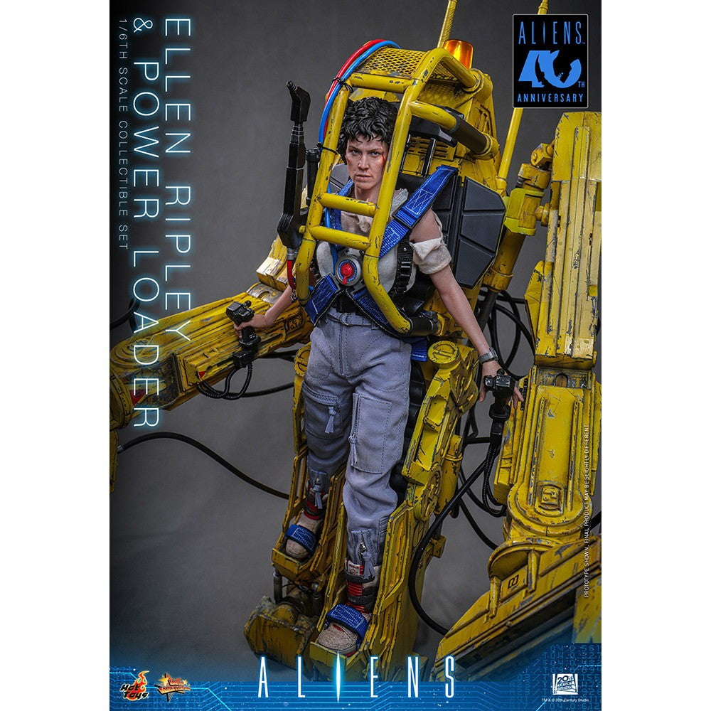 【予約安心出荷】[FIG] ムービー・マスターピース エレン・リプリー&パワーローダー(2.0版) エイリアン2 1/6 完成品 可動フィギュア(MM#923) ホットトイズ(2027年12月)