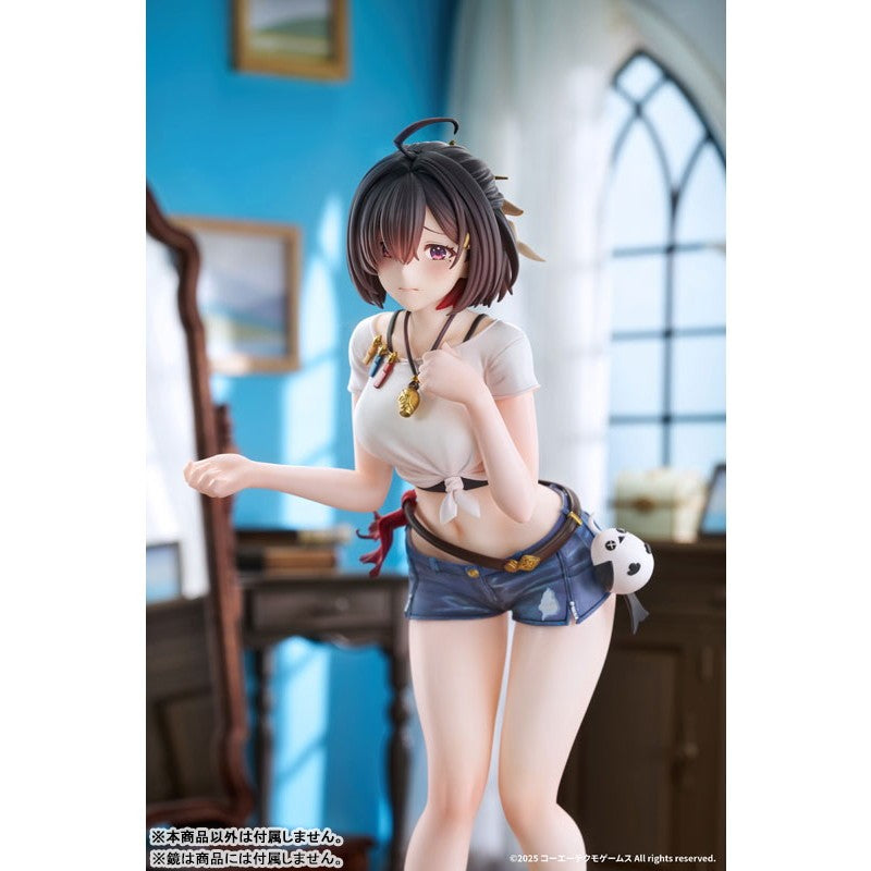 【予約安心出荷】[FIG] ユミア・リースフェルト 鏡越しのひと目 ユミアのアトリエ ～追憶の錬金術士と幻創の地～ 1/7 完成品 フィギュア MiraiMira(ミライミラ)(2027年6月)