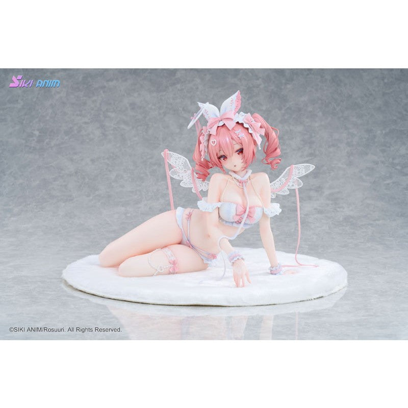 【予約安心出荷】[FIG] 白うさぎRosu 天使ver. Illustrated by Rosuuri 1/4 完成品 フィギュア Siki Anim(シキアニム)(2027年7月)