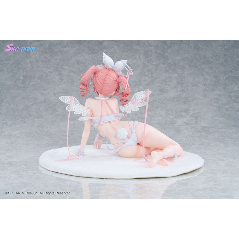 【予約安心出荷】[FIG] アクリルスタンド&タペストリー付属 白うさぎRosu 天使ver. 特典版 Illustrated by Rosuuri 1/4 完成品 フィギュア Siki Anim(シキアニム)(2027年7月)