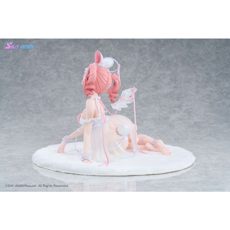 【予約安心出荷】[FIG] アクリルスタンド&タペストリー付属 白うさぎRosu 天使ver. 特典版 Illustrated by Rosuuri 1/4 完成品 フィギュア Siki Anim(シキアニム)(2027年7月)