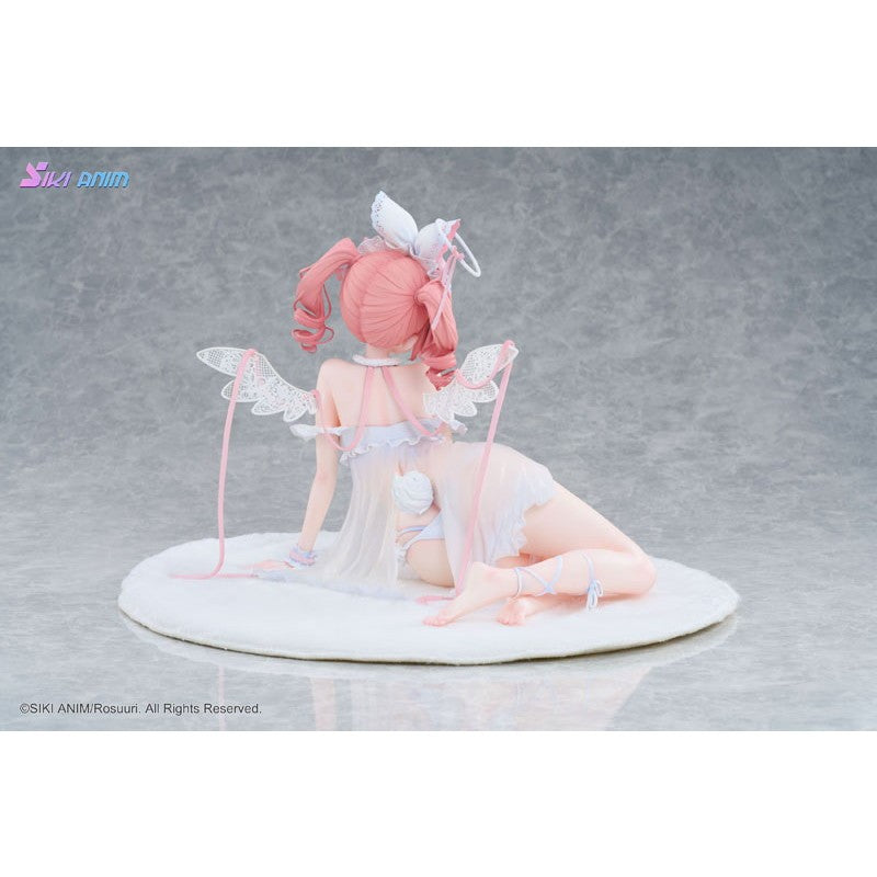 【予約安心出荷】[FIG] アクリルスタンド&タペストリー付属 白うさぎRosu 天使ver. 特典版 Illustrated by Rosuuri 1/4 完成品 フィギュア Siki Anim(シキアニム)(2027年7月)