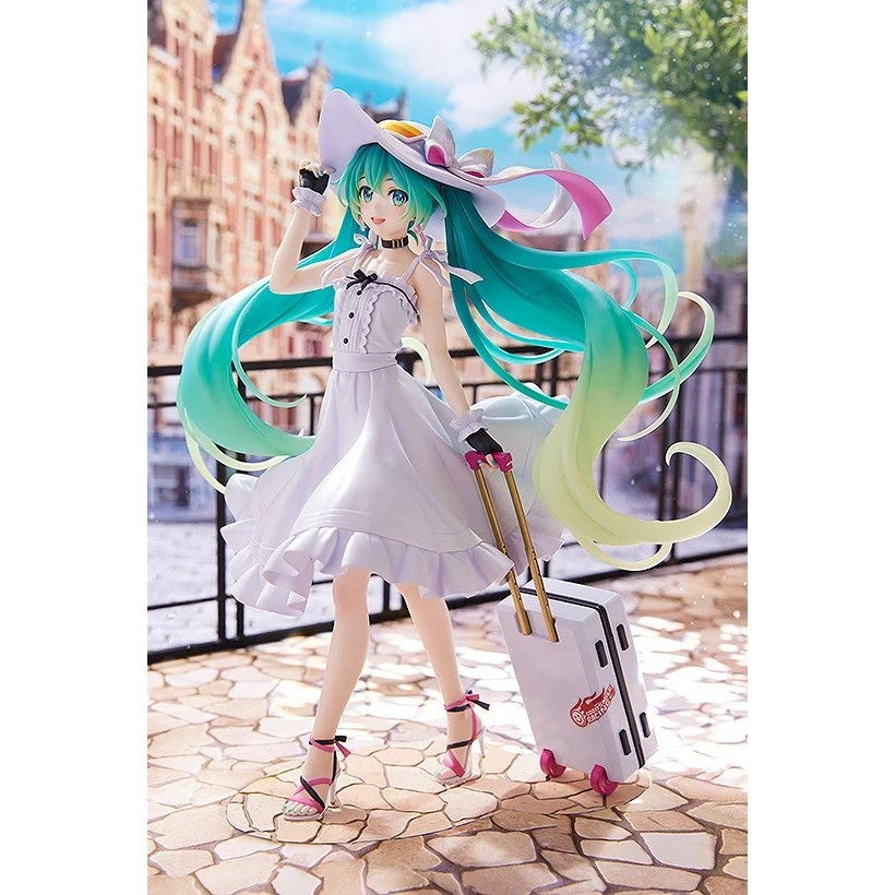 【予約安心出荷】[FIG] (再販) レーシングミク 2021 Private Ver. 初音ミク GTプロジェクト 1/7 完成品 フィギュア マックスファクトリー(2027年3月)