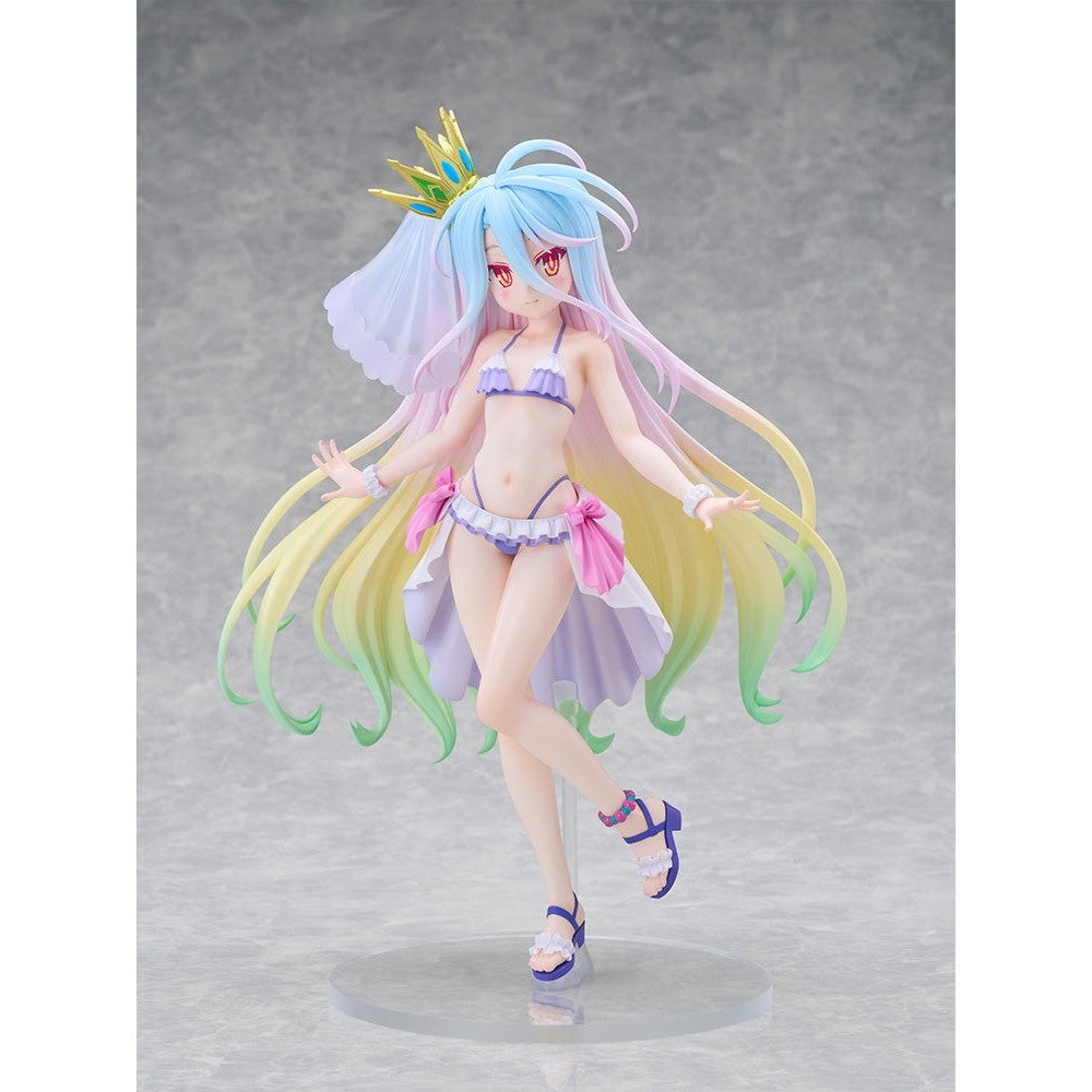 【予約安心出荷】[FIG] TENITOL TALL 白(しろ) 水着ドレスver. ノーゲーム・ノーライフ 完成品 フィギュア(AMU-TNL0189) フリュー(2027年6月)