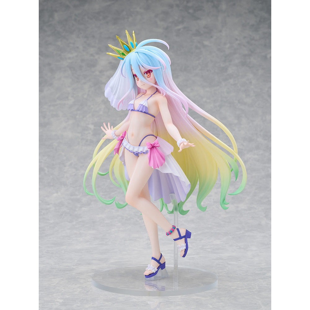 【予約安心出荷】[FIG] TENITOL TALL 白(しろ) 水着ドレスver. ノーゲーム・ノーライフ 完成品 フィギュア(AMU-TNL0189) フリュー(2027年6月)