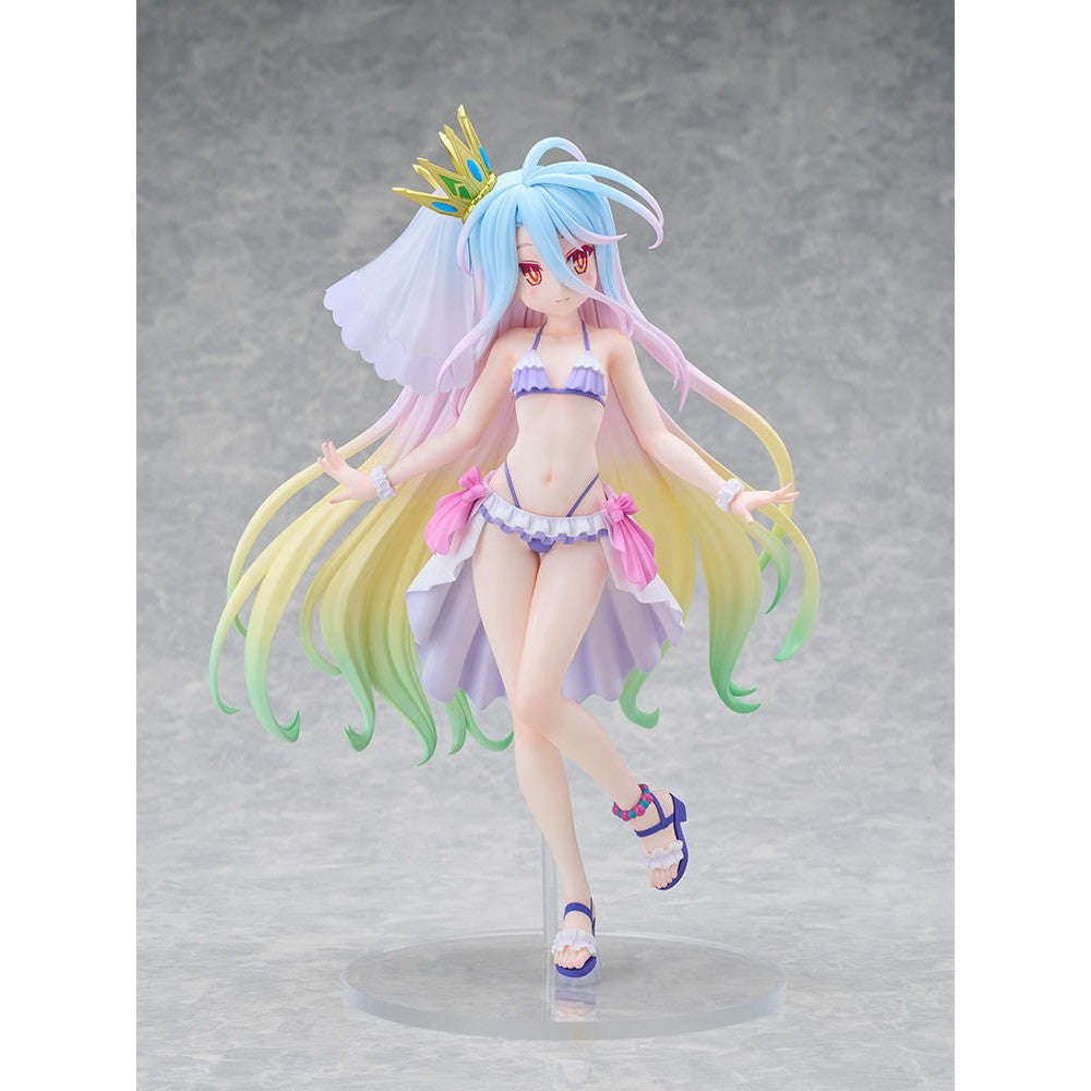 【予約安心出荷】[FIG] TENITOL TALL 白(しろ) 水着ドレスver. ノーゲーム・ノーライフ 完成品 フィギュア(AMU-TNL0189) フリュー(2027年6月)