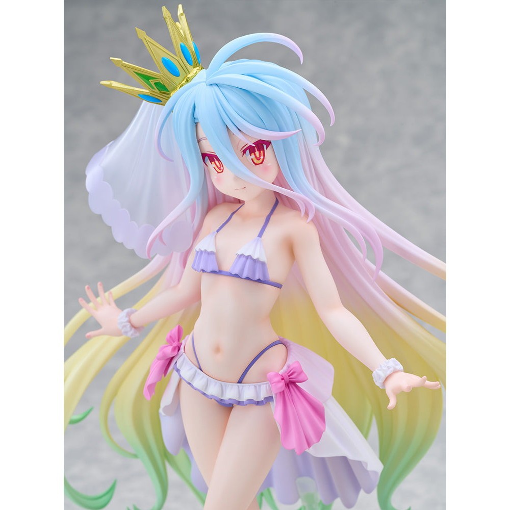 【予約安心出荷】[FIG] TENITOL TALL 白(しろ) 水着ドレスver. ノーゲーム・ノーライフ 完成品 フィギュア(AMU-TNL0189) フリュー(2027年6月)