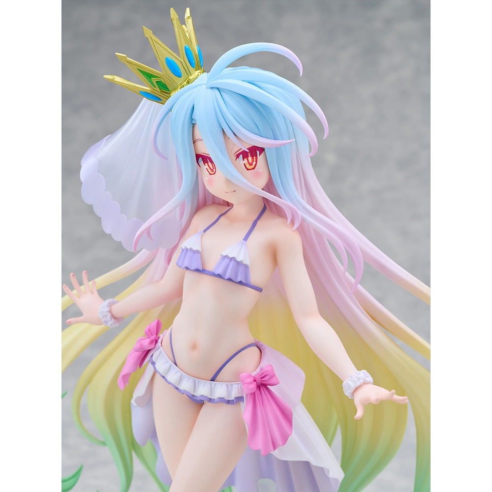 【予約安心出荷】[FIG] TENITOL TALL 白(しろ) 水着ドレスver. ノーゲーム・ノーライフ 完成品 フィギュア(AMU-TNL0189) フリュー(2027年6月)