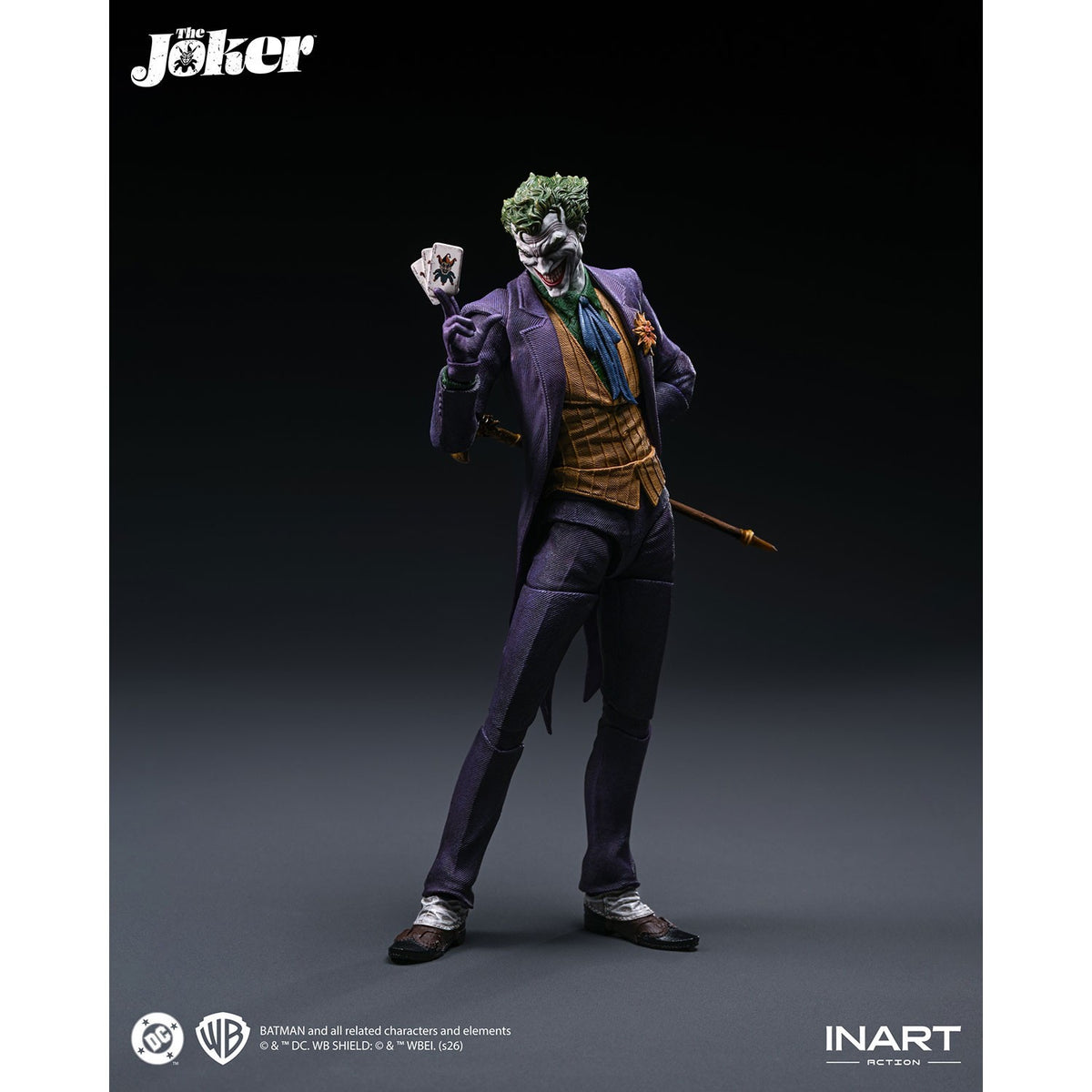 【予約安心出荷】[FIG] INART Action(インアート・アクション)- ジョーカー(コミック版) バットマン 完成品 アクションフィギュア INART(インアート)(2027年3月)