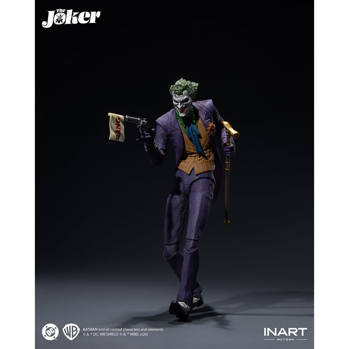【予約安心出荷】[FIG] INART Action(インアート・アクション)- ジョーカー(コミック版) バットマン 完成品 アクションフィギュア INART(インアート)(2027年3月)