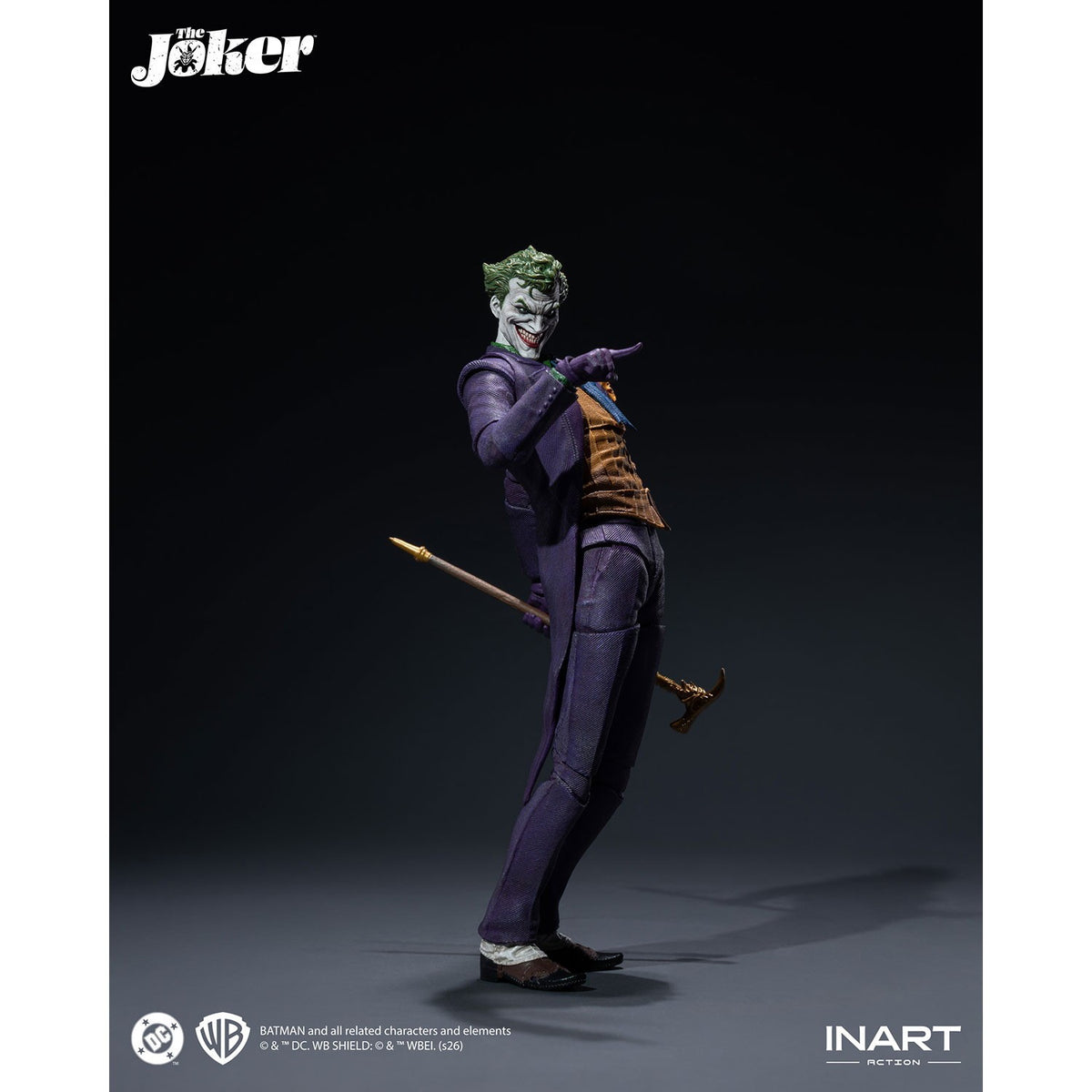 【予約安心出荷】[FIG] INART Action(インアート・アクション)- ジョーカー(コミック版) バットマン 完成品 アクションフィギュア INART(インアート)(2027年3月)