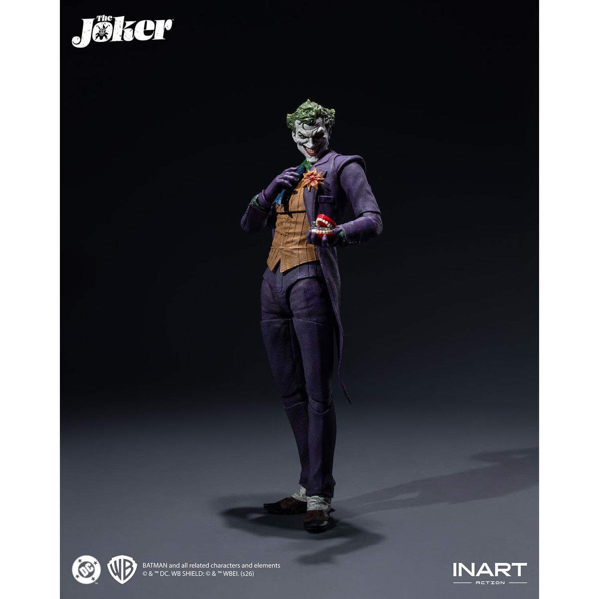 【予約安心出荷】[FIG] INART Action(インアート・アクション)- ジョーカー(コミック版) バットマン 完成品 アクションフィギュア INART(インアート)(2027年3月)