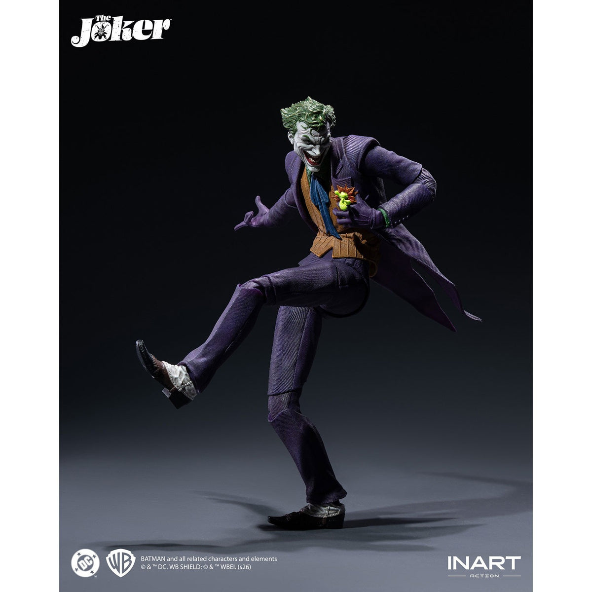 【予約安心出荷】[FIG] INART Action(インアート・アクション)- ジョーカー(コミック版) バットマン 完成品 アクションフィギュア INART(インアート)(2027年3月)
