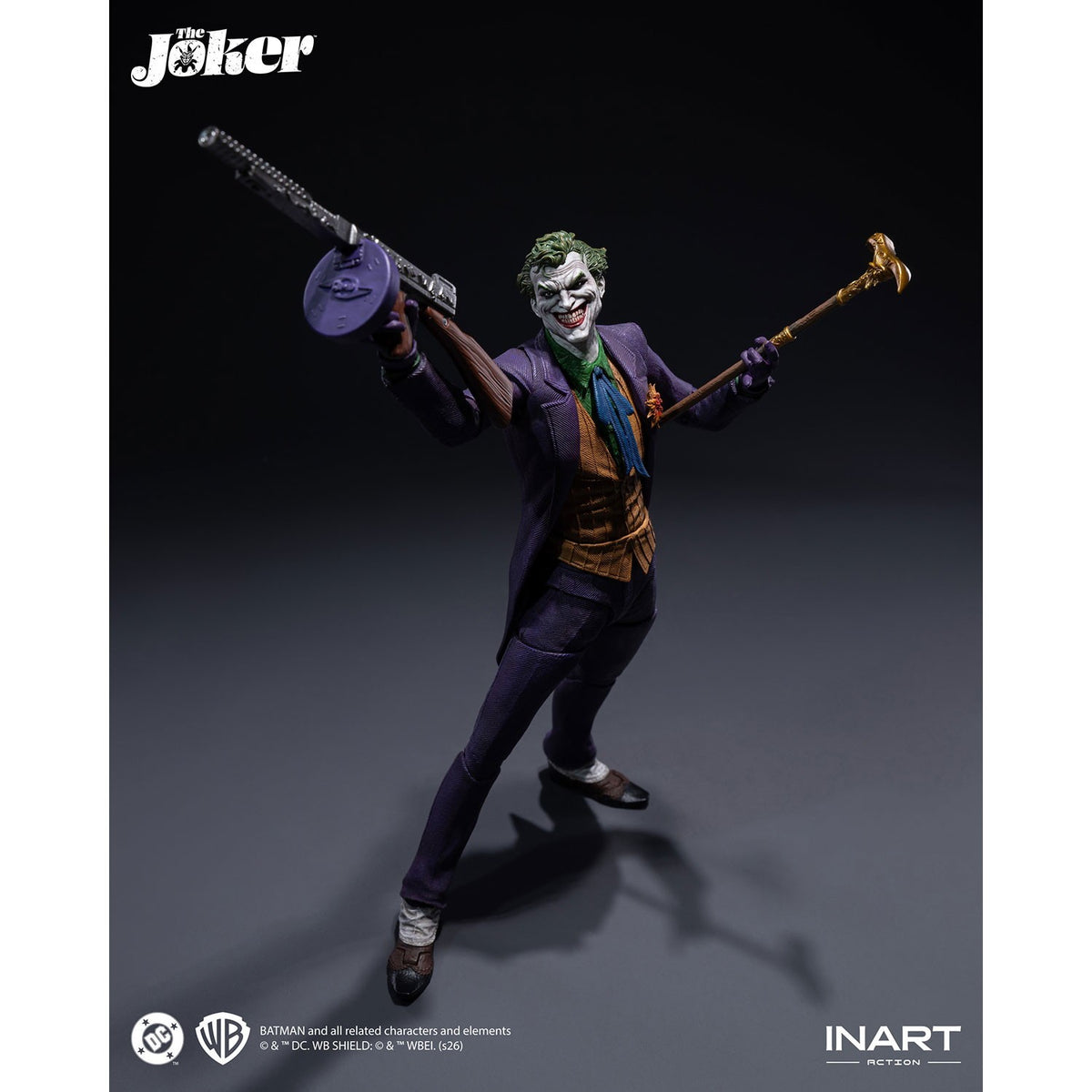 【予約安心出荷】[FIG] INART Action(インアート・アクション)- ジョーカー(コミック版) バットマン 完成品 アクションフィギュア INART(インアート)(2027年3月)
