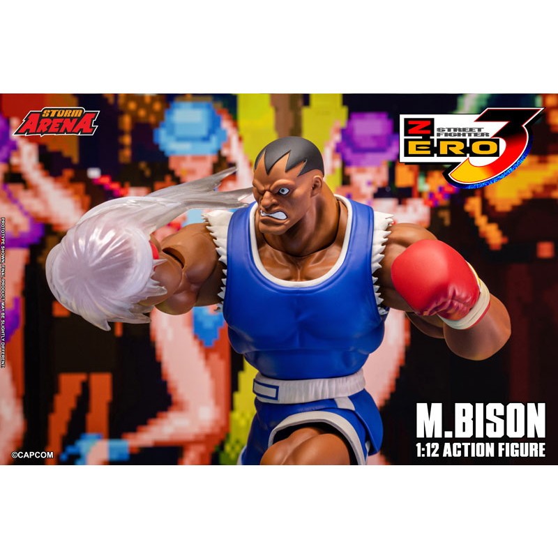 【予約安心出荷】[FIG] Storm Arena(ストームアリーナ) M.バイソン ストリートファイターZERO3(STREET FIGHTER) 1/12 完成品 可動フィギュア(SFSA09) ストームコレクティブルズ(2027年6月)