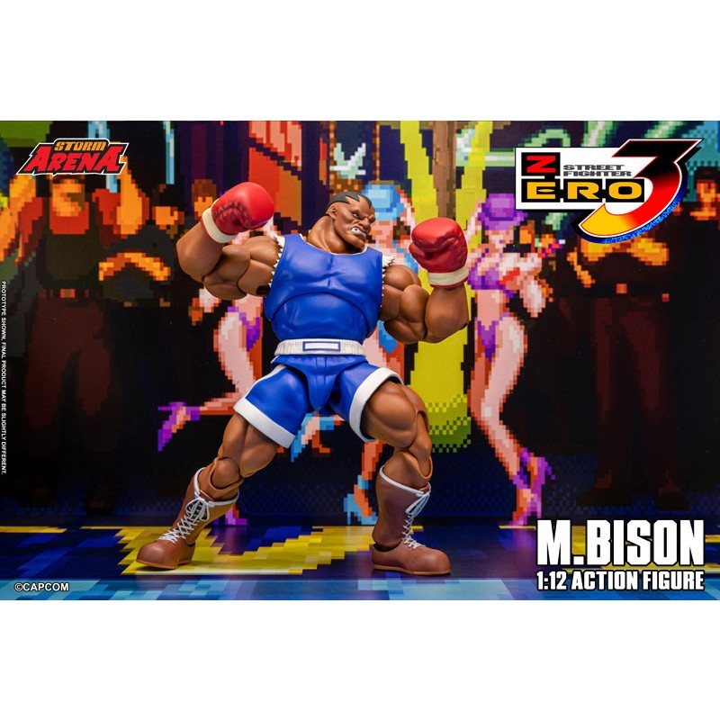 【予約安心出荷】[FIG] Storm Arena(ストームアリーナ) M.バイソン ストリートファイターZERO3(STREET FIGHTER) 1/12 完成品 可動フィギュア(SFSA09) ストームコレクティブルズ(2027年6月)