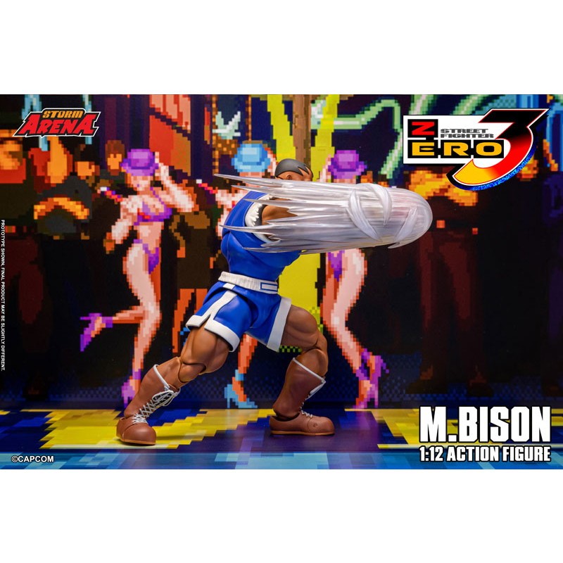 【予約安心出荷】[FIG] Storm Arena(ストームアリーナ) M.バイソン ストリートファイターZERO3(STREET FIGHTER) 1/12 完成品 可動フィギュア(SFSA09) ストームコレクティブルズ(2027年6月)