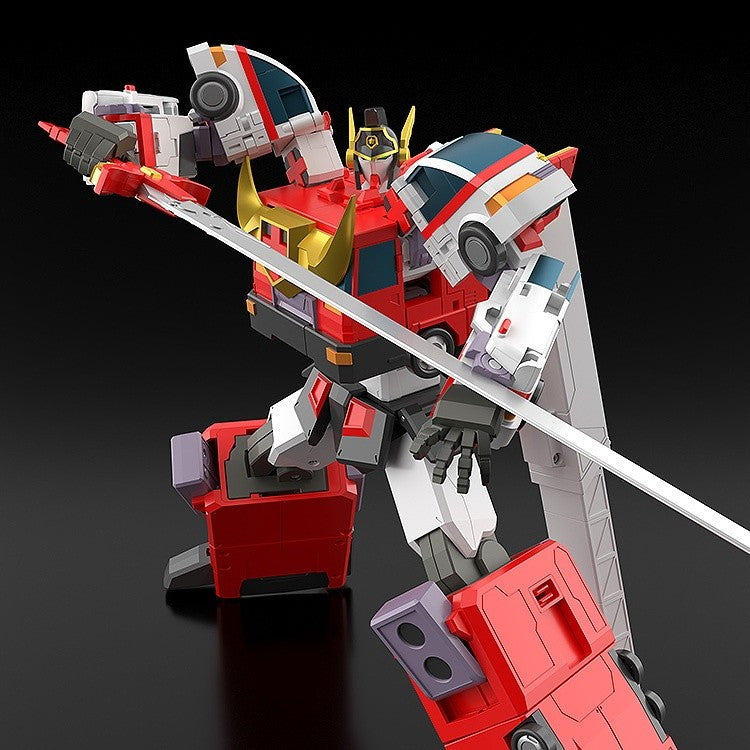 【予約安心出荷】[FIG] THE合体 デュークファイヤー 勇者警察ジェイデッカー 完成品 可動フィギュア グッドスマイルカンパニー(2027年9月)