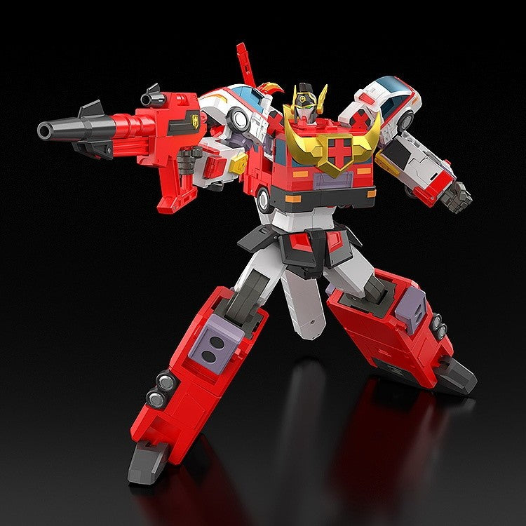 【予約安心出荷】[FIG] THE合体 デュークファイヤー 勇者警察ジェイデッカー 完成品 可動フィギュア グッドスマイルカンパニー(2027年9月)