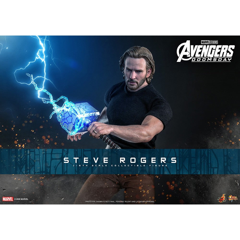 【予約安心出荷】[FIG] ムービー・マスターピース スティーブ・ロジャース アベンジャーズ/ドゥームズデイ 1/6 完成品 可動フィギュア(MM#928) ホットトイズ(2027年12月)