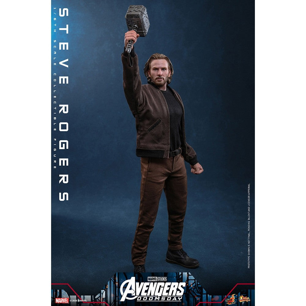 【予約安心出荷】[FIG] ムービー・マスターピース スティーブ・ロジャース アベンジャーズ/ドゥームズデイ 1/6 完成品 可動フィギュア(MM#928) ホットトイズ(2027年12月)