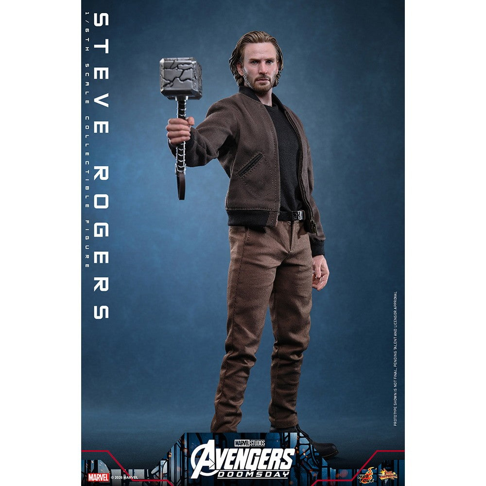 【予約安心出荷】[FIG] ムービー・マスターピース スティーブ・ロジャース アベンジャーズ/ドゥームズデイ 1/6 完成品 可動フィギュア(MM#928) ホットトイズ(2027年12月)