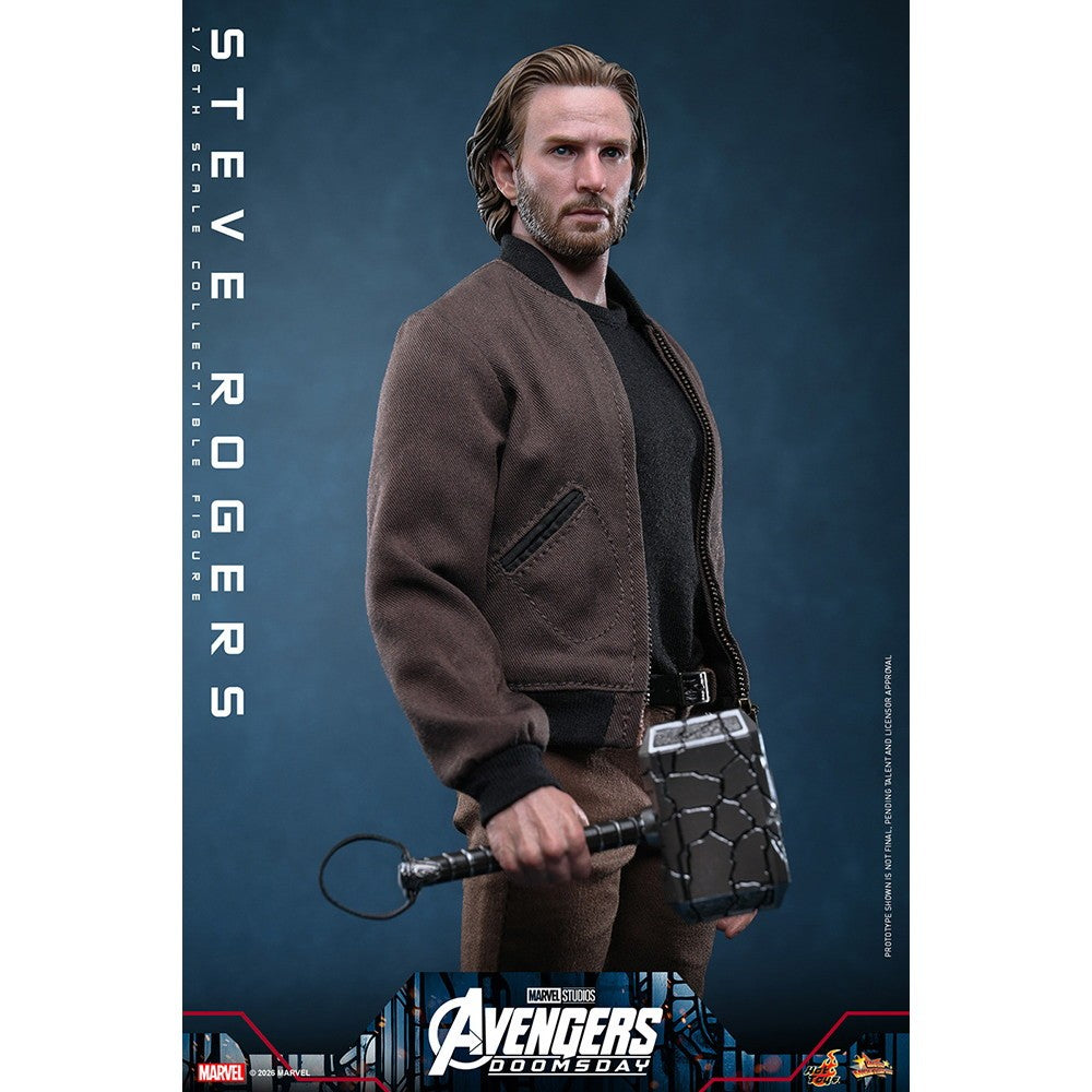 【予約安心出荷】[FIG] ムービー・マスターピース スティーブ・ロジャース アベンジャーズ/ドゥームズデイ 1/6 完成品 可動フィギュア(MM#928) ホットトイズ(2027年12月)