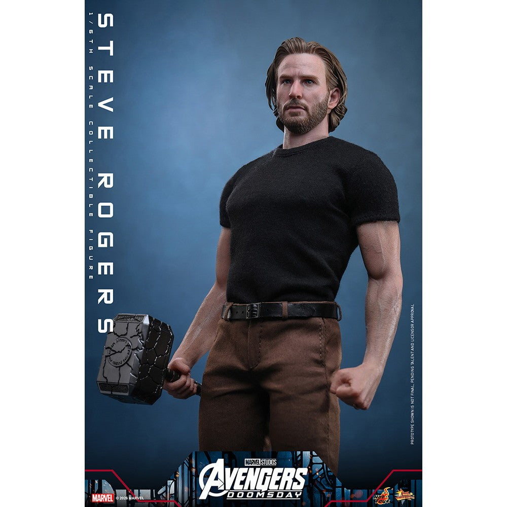 【予約安心出荷】[FIG] ムービー・マスターピース スティーブ・ロジャース アベンジャーズ/ドゥームズデイ 1/6 完成品 可動フィギュア(MM#928) ホットトイズ(2027年12月)