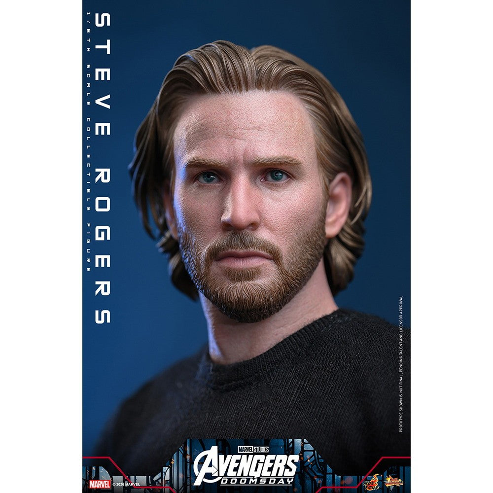 【予約安心出荷】[FIG] ムービー・マスターピース スティーブ・ロジャース アベンジャーズ/ドゥームズデイ 1/6 完成品 可動フィギュア(MM#928) ホットトイズ(2027年12月)