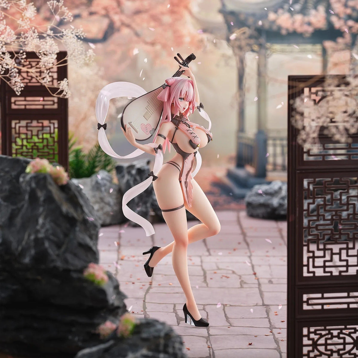 【予約安心出荷】[FIG] 掃除朋具イラスト『羽衣チャイナ 明明(ミンミン)』 完成品 フィギュア ユニオンクリエイティブ(2028年1月)